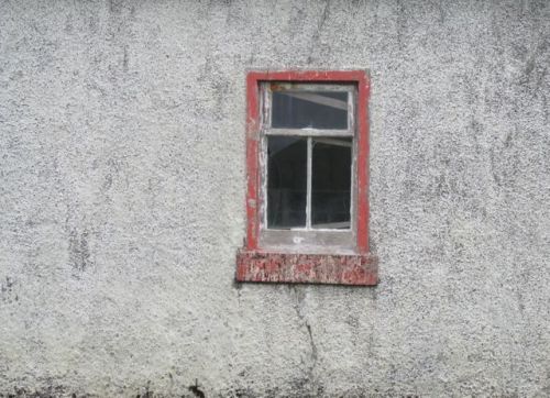 window, Burra Isle